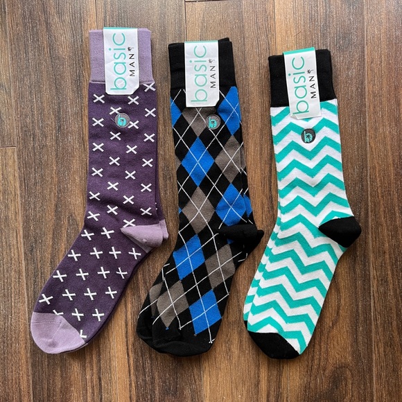 Basic Man Other - Basic Man Sock Bundle (3 Pairs)